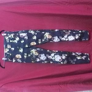 7 For All Mankind floral jeans ASO Malia Tate